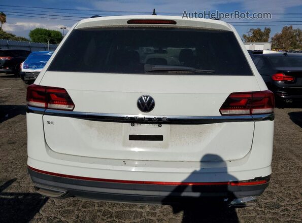 1V2DP2CA8MC559229 2021 VOLKSWAGEN ATLAS White Vista interior delantera