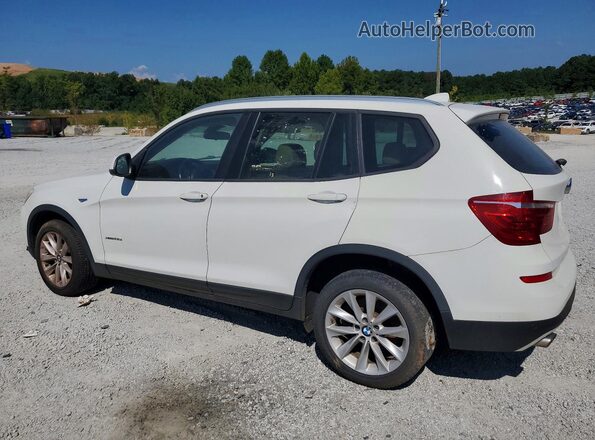 5UXWY3C57G0N86796 2016 BMW X3 White უკანა მარჯვენა