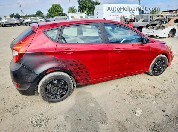 KMHCT5AE7HU300419 2017 HYUNDAI ACCENT Red Front right