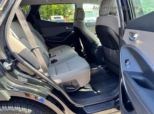 5NMZUDLB0HH035794 2017 HYUNDAI SANTA Серебряный Вид щитка приборов