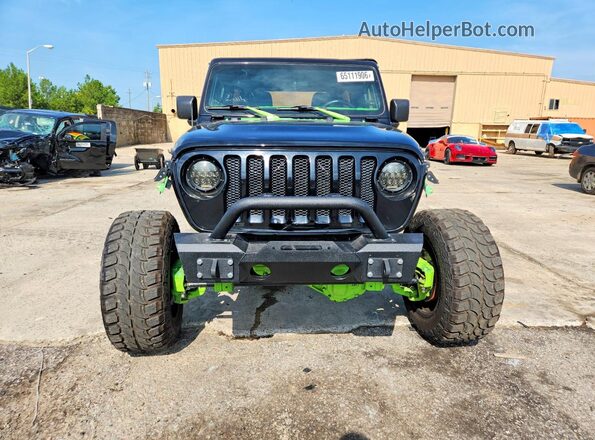 1C4HJXDN9JW329440 2018 JEEP WRANGLER Black Vista trasera