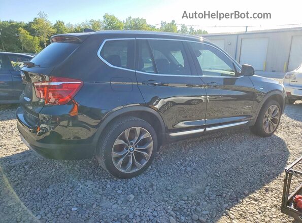 5UXWX7C37H0U43339 2017 BMW X3 Black Przód prawy