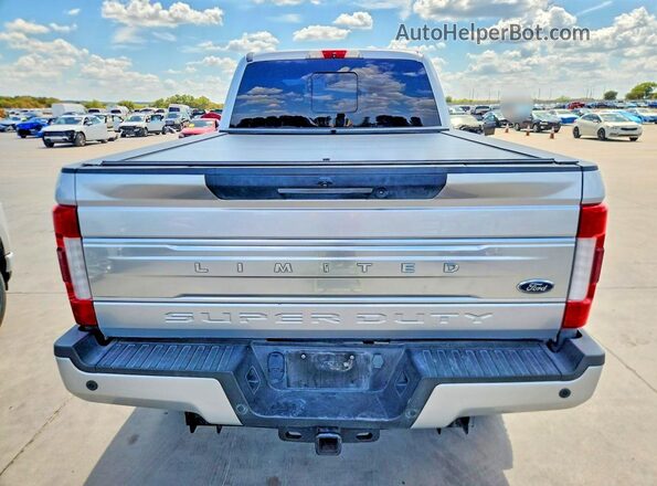 1FT7W2BT1KEC22231 2019 FORD F250 Silver Вид салону спереду