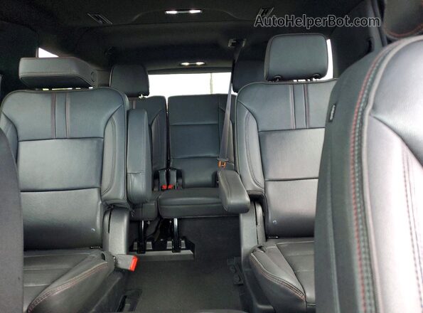 1GNSCEKDXPR258150 2023 CHEVROLET SUBURBAN Black Vista interior trasera