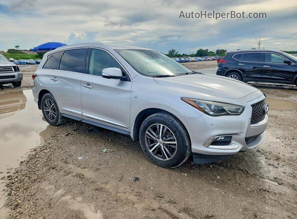 5N1DL0MN6KC527679 2019 INFINITI QX60 Silver Vista frontal