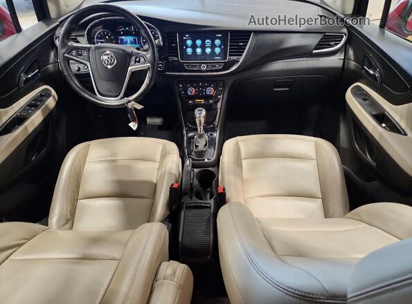 KL4CJGSM8KB763758 2019 BUICK ENCORE Бордовый Вид щитка приборов