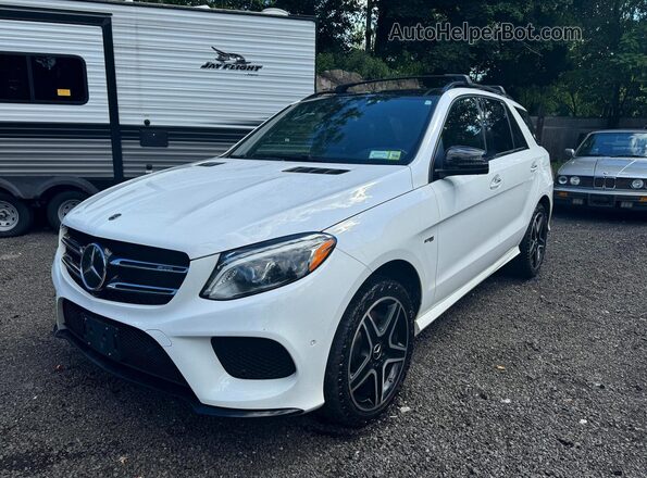 4JGDA6EB5KB18728X 2019 MERCEDES-BENZ GLE White Rear right