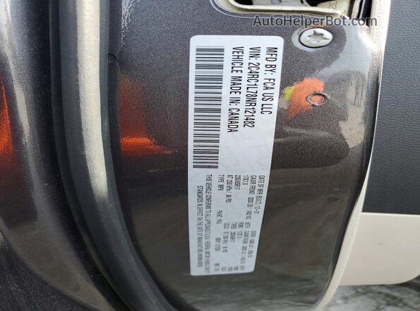 2C4RC1L78NR121482 2022 CHRYSLER PACIFICA Gray 360 interior view