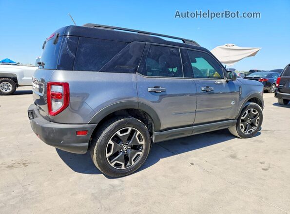 3FMCR9C65MRA72272 2021 FORD BRONCO Gray Przód prawy