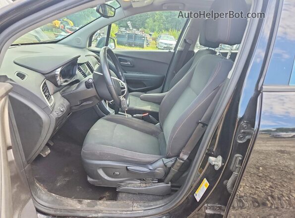 3GNCJNSB3JL330989 2018 CHEVROLET TRAX Black Dashboard view