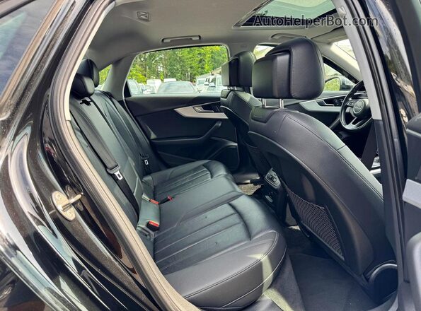 WAUANAF47HN007531 2017 AUDI A4 Black Вид панелі приладів
