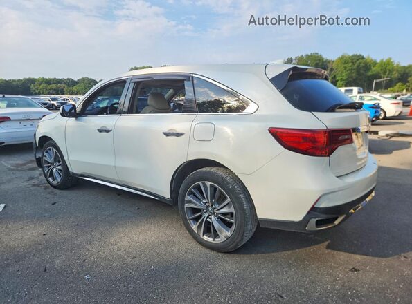 5J8YD4H31HL002834 2017 ACURA MDX White Հետևի աջ