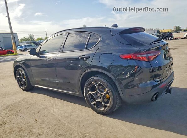 ZASFAKPN9J7C08379 2018 ALFA ROMEO STELVIO Черный Задняя правая четверть