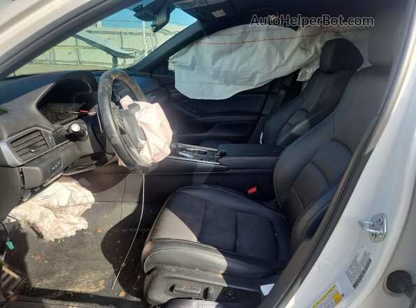1HGCV1F32MA098567 2021 HONDA ACCORD White Առջևի վահանակի տեսք