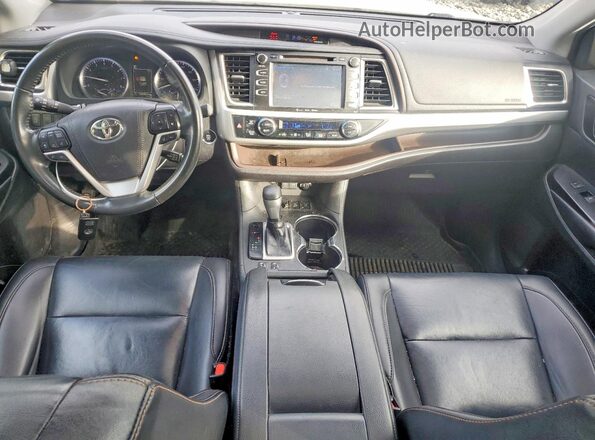 5TDJZRFHXKS603985 2019 TOYOTA HIGHLANDER Белый Вид щитка приборов