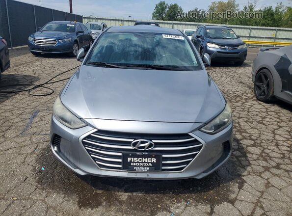 5NPD74LF5HH183964 2017 HYUNDAI ELANTRA Silver Rear view