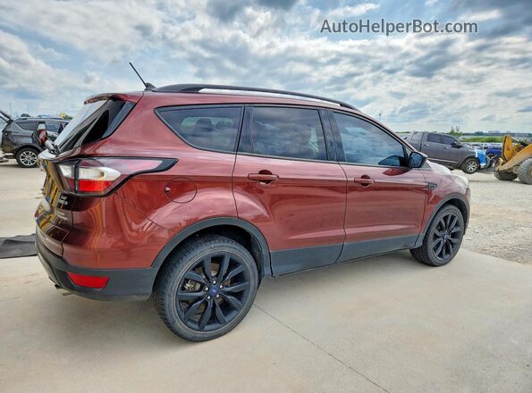 1FMCU9GD6JUA22816 2018 FORD ESCAPE Red Передня права чверть