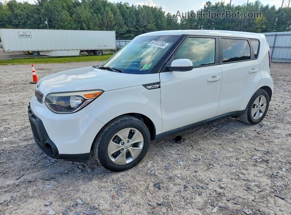 KNDJN2A25G7288326 2016 KIA SOUL Белый Задняя левая четверть