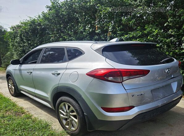 KM8J33A43JU654740 2018 HYUNDAI TUCSON Серебряный Передняя правая четверть