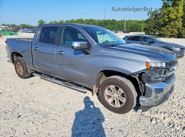 3GCPWCED7KG148459 2019 CHEVROLET SILVERADO Gray წინა ხედი