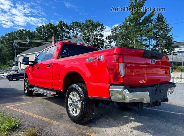 1FT7W2B69MEC96669 2021 FORD F250 Red Tył prawy