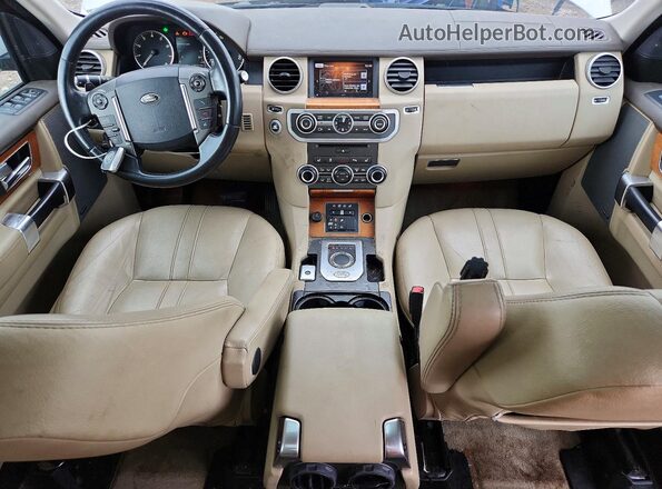 SALAG2V65GA785105 2016 LAND ROVER LR4 White Սարքավորումների վահանակի տեսք