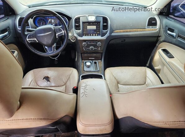 2C3CCAEG0GH151706 2016 CHRYSLER 300 Black Widok zestawu wskaźników
