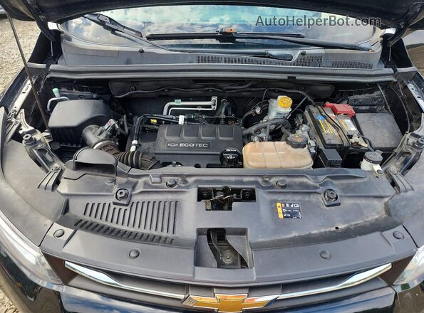 3GNCJNSB3JL330989 2018 CHEVROLET TRAX Black Engine compartment view