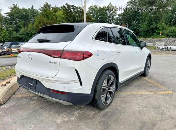 4JGGM1CB9PA021418 2023 MERCEDES-BENZ EQE White Przód prawy