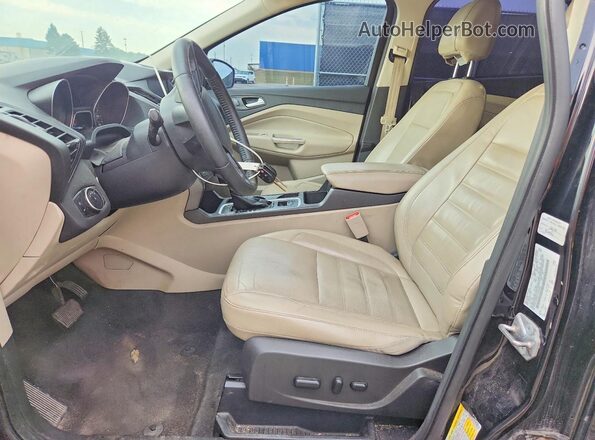 1FMCU9G9XHUA25899 2017 FORD ESCAPE Black Dashboard view