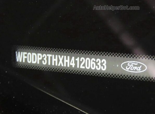 WF0DP3THXH4120633 2017 FORD FOCUS Синий Вид задней части салона