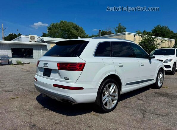 WA1VAAF76JD013370 2018 AUDI Q7 White წინა მარჯვენა