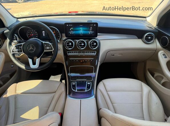 WDC0G8EB6LF745481 2020 MERCEDES-BENZ GLC-CLASS Black Vista de los asientos traseros