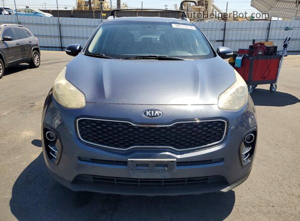 KNDPN3AC2K7520558 2019 KIA SPORTAGE Синий Вид сзади