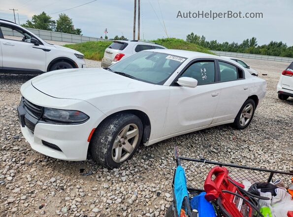 2C3CDXAG6GH328085 2016 DODGE CHARGER White უკანა მარცხენა