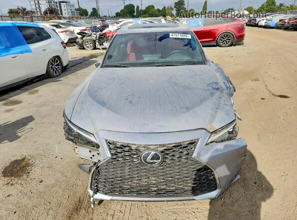 JTHDA1D28P5127543 2023 LEXUS IS Silver Widok z tyłu