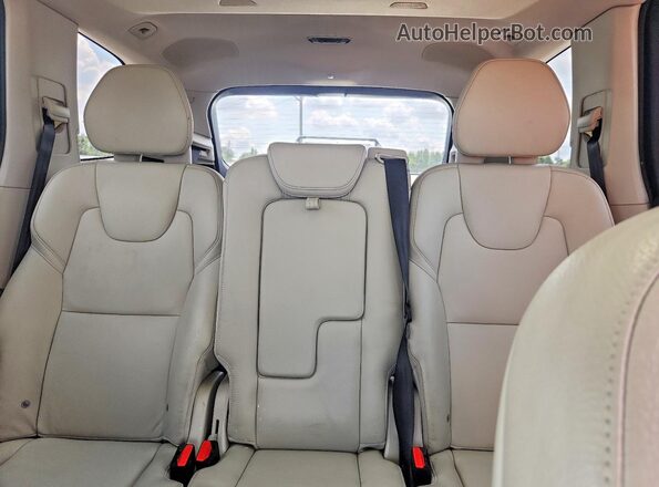 YV4A22PK6G1041297 2016 VOLVO XC90 White Вид задньої частини салону