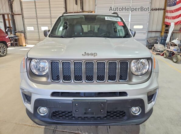 ZACNJBD19LPL69680 2020 JEEP RENEGADE Silver Rear view
