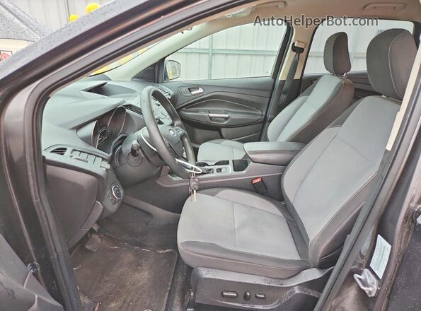 1FMCU9GDXJUA18400 2018 FORD ESCAPE Silver წინა პანელის ხედი