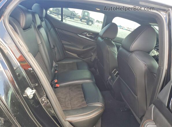 1N4AA6EV6MC502451 2021 NISSAN MAXIMA Black Widok wnętrza z tyłu