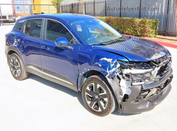 3N8AP6CB2SL406162 2025 NISSAN KICKS Blue Tył lewy