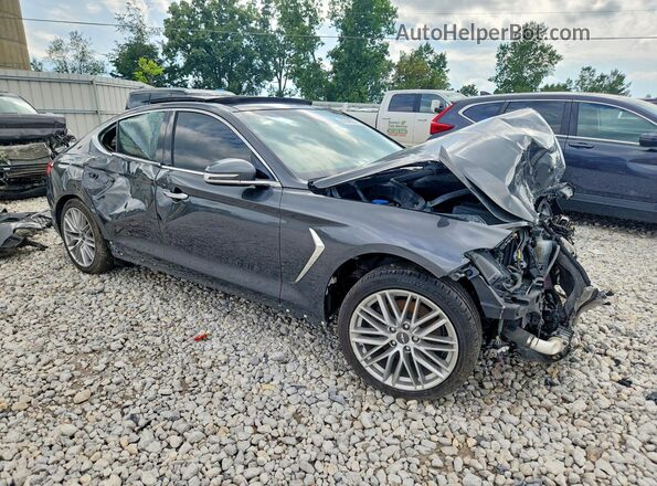 KMTG64LAXMU079895 2021 GENESIS G70 Gray Դիմացի տեսք