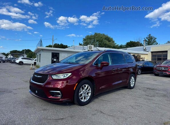 2C4RC1BG6MR575049 2021 CHRYSLER PACIFICA Бордовый Задняя правая четверть