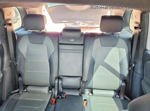 W1N4M4GB6MW161954 2021 MERCEDES-BENZ GLB-CLASS White Rear interior view