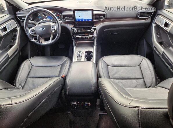 1FMSK7FH7RGA05043 2024 FORD EXPLORER Серебряный Вид щитка приборов