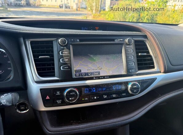 5TDJZRFH4JS523113 2018 TOYOTA HIGHLANDER Gray Instrument cluster view