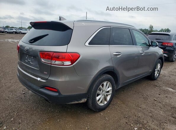 5XYPGDA33HG204467 2017 KIA SORENTO Gray წინა მარჯვენა