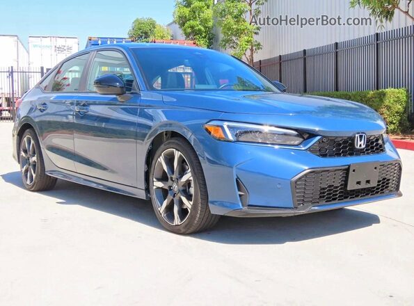 2HGFE4F85SH325565 2025 HONDA CIVIC Синий Задняя левая четверть