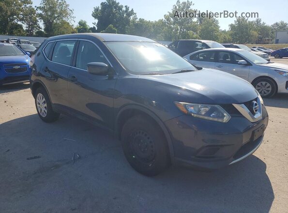 5N1AT2MV7GC763909 2016 NISSAN ROGUE Blue წინა ხედი