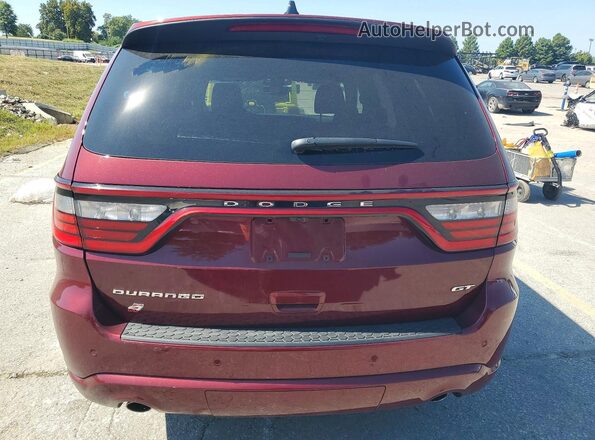 1C4RDJDG4SC544477 2025 DODGE DURANGO Red Vista interior delantera